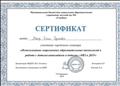 Сертификат участника городского семинара "Использование современных образовательных технологий в работе с детьми-инвалидами и детьми с ОВЗ в ДОУ", МБДОУ №2, декабрь 2019 года.